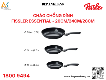 Chảo chống dính Fissler Essential - 20cm/24cm/28cm